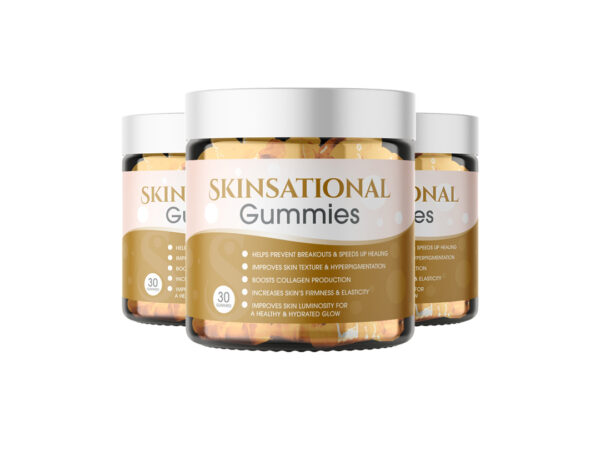 Skinsational Gummies (3 Bottles) (Subscribe and Save)