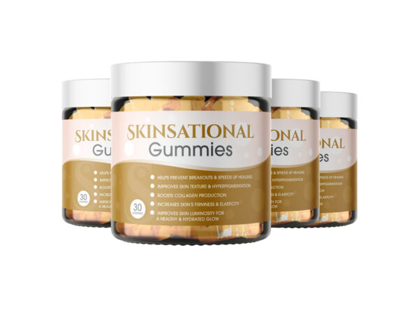 Skinsational Gummies (4 Bottles) (Subscribe and Save)